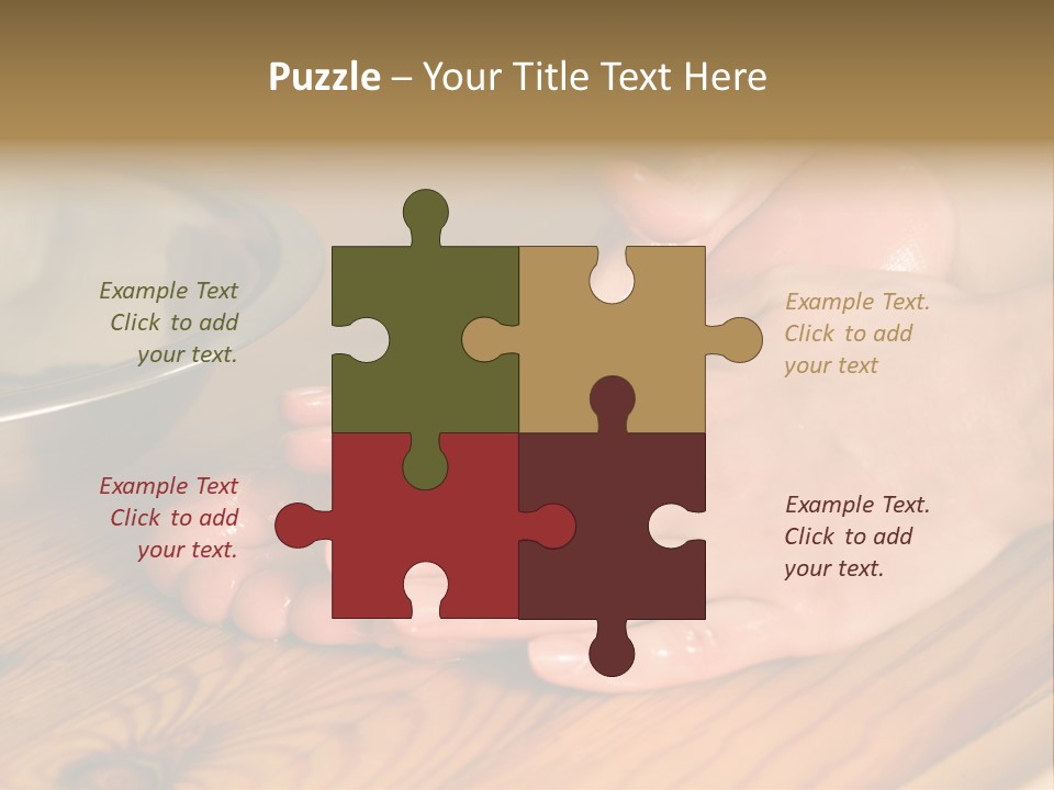 Ayurvedic Foot Therapy Massage Procedure With Oil PowerPoint Template