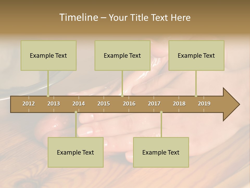 Ayurvedic Foot Therapy Massage Procedure With Oil PowerPoint Template