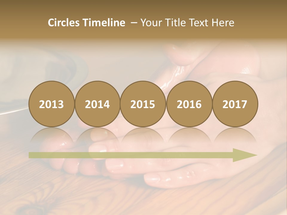 Ayurvedic Foot Therapy Massage Procedure With Oil PowerPoint Template