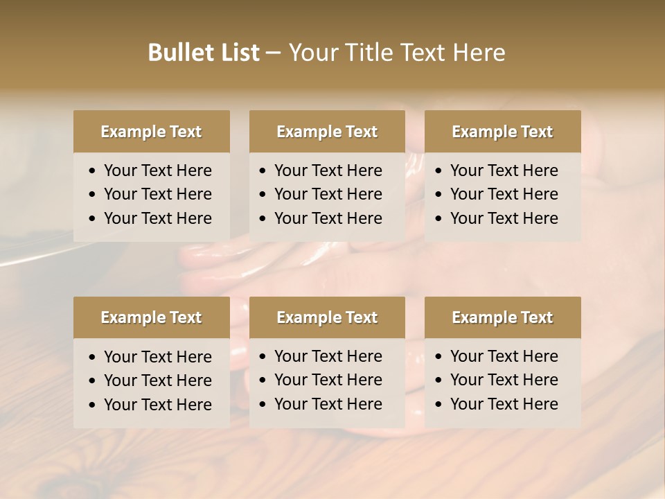 Ayurvedic Foot Therapy Massage Procedure With Oil PowerPoint Template
