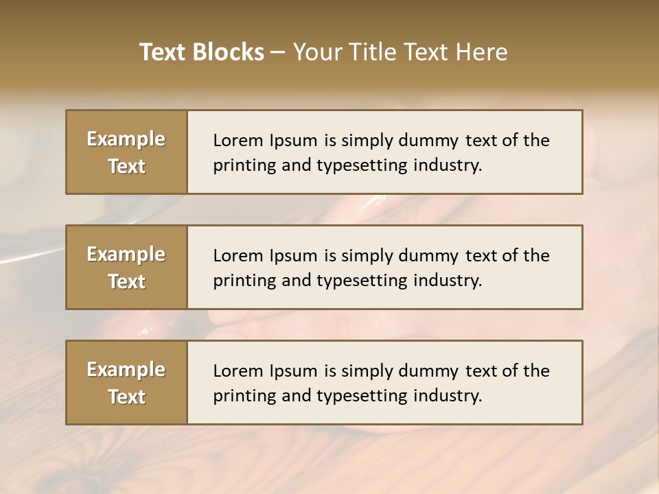 Ayurvedic Foot Therapy Massage Procedure With Oil PowerPoint Template