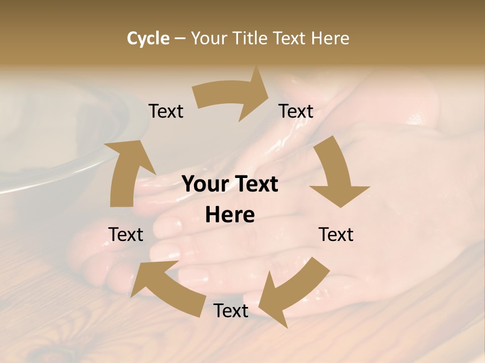 Ayurvedic Foot Therapy Massage Procedure With Oil PowerPoint Template