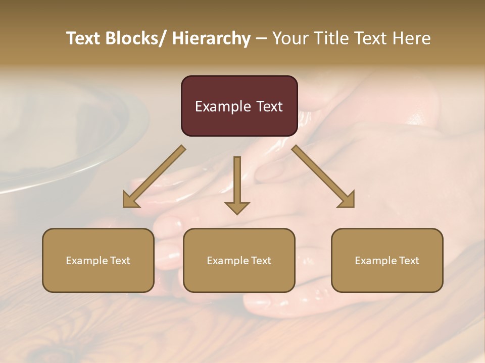 Ayurvedic Foot Therapy Massage Procedure With Oil PowerPoint Template