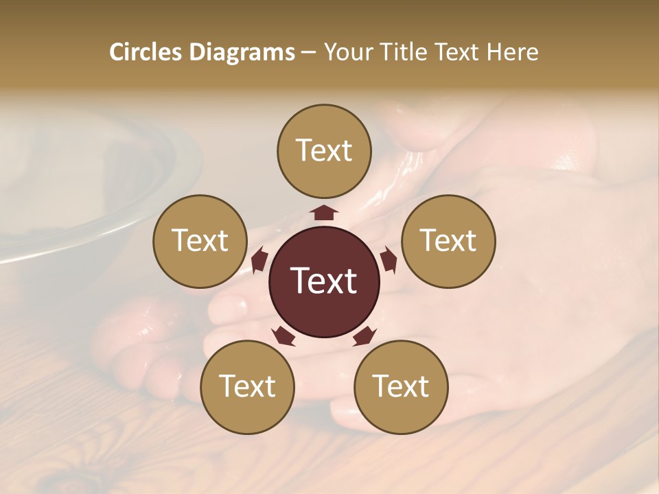 Ayurvedic Foot Therapy Massage Procedure With Oil PowerPoint Template