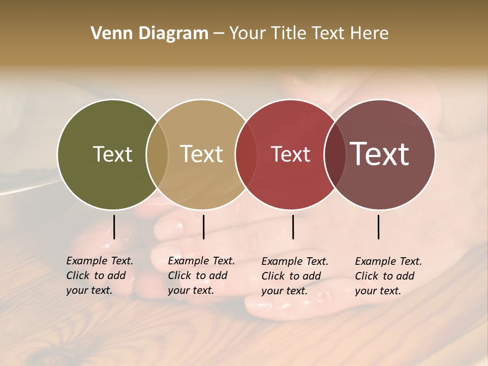 Ayurvedic Foot Therapy Massage Procedure With Oil PowerPoint Template