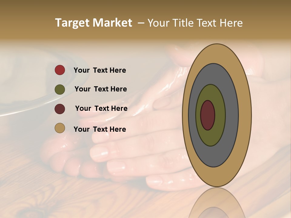 Ayurvedic Foot Therapy Massage Procedure With Oil PowerPoint Template