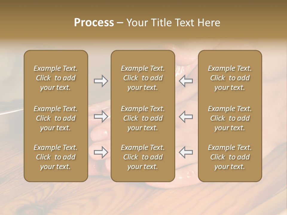 Ayurvedic Foot Therapy Massage Procedure With Oil PowerPoint Template