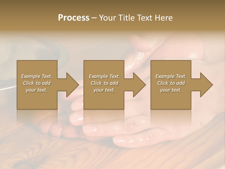 Ayurvedic Foot Therapy Massage Procedure With Oil PowerPoint Template