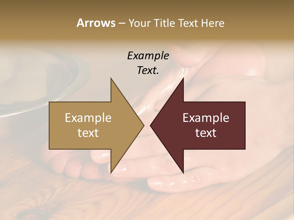 Ayurvedic Foot Therapy Massage Procedure With Oil PowerPoint Template