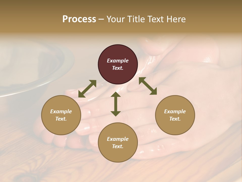 Ayurvedic Foot Therapy Massage Procedure With Oil PowerPoint Template