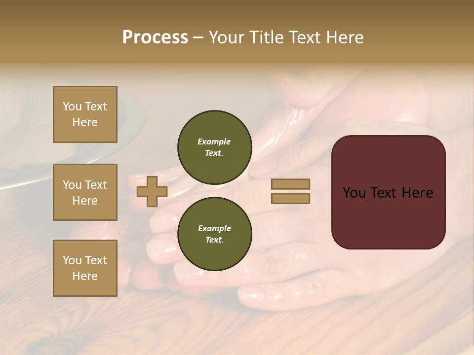 Ayurvedic Foot Therapy Massage Procedure With Oil PowerPoint Template