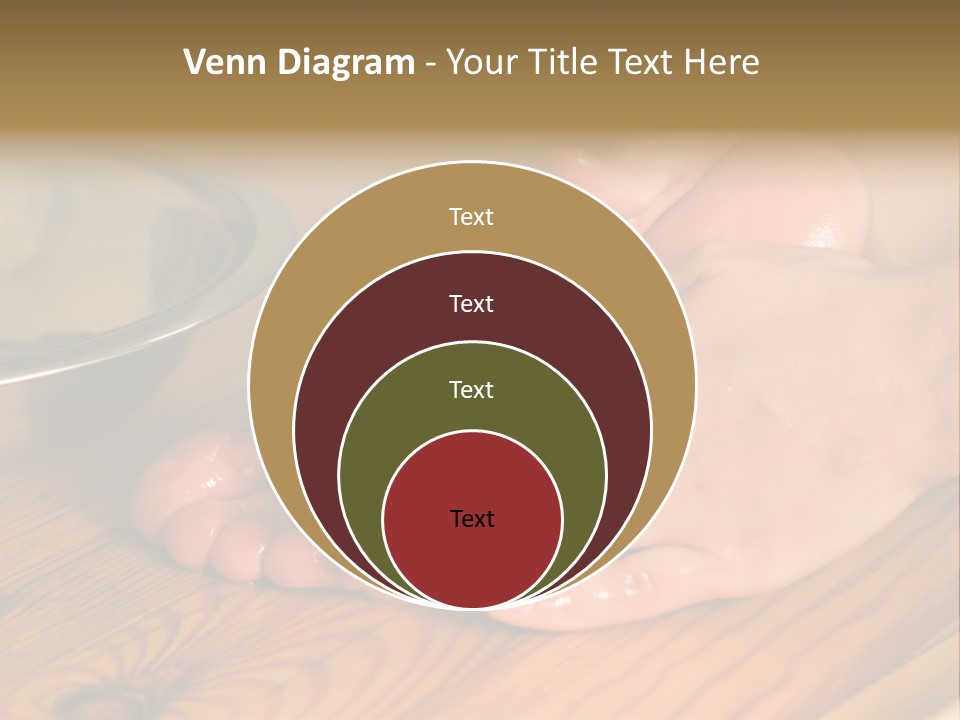 Ayurvedic Foot Therapy Massage Procedure With Oil PowerPoint Template
