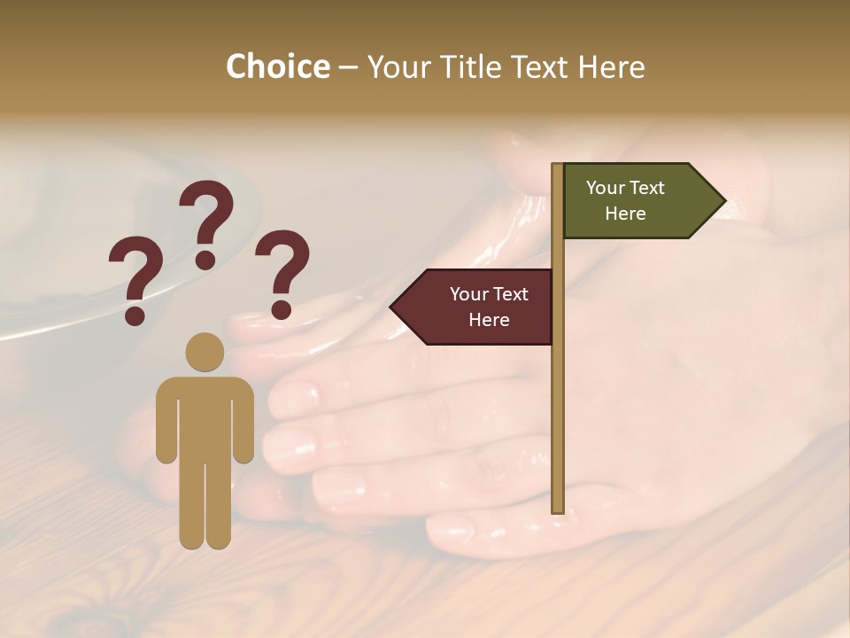 Ayurvedic Foot Therapy Massage Procedure With Oil PowerPoint Template