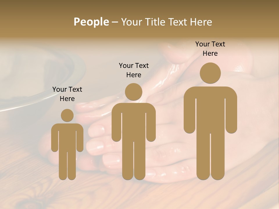Ayurvedic Foot Therapy Massage Procedure With Oil PowerPoint Template