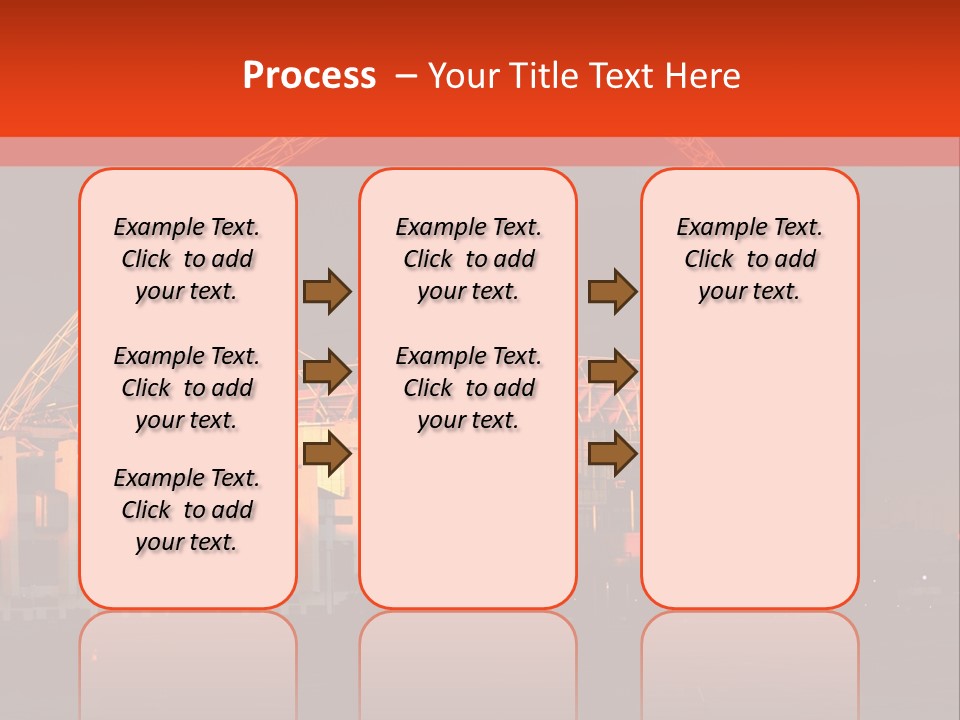 The Stadium In The Sunset In London. PowerPoint Template