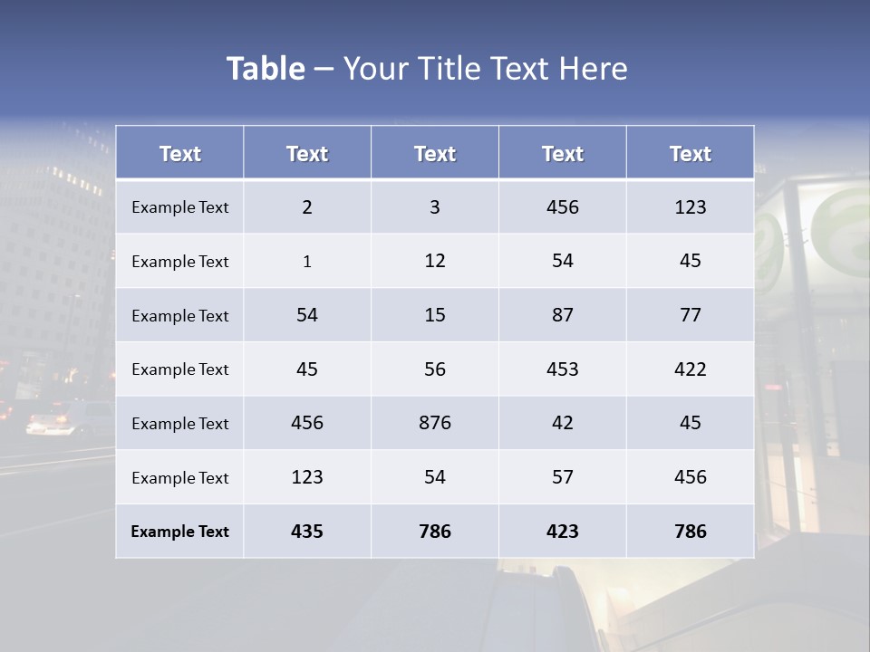 Postdamer Platz By Night PowerPoint Template
