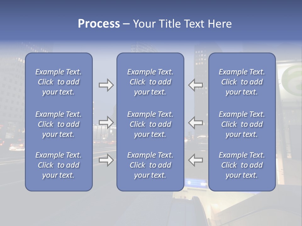 Postdamer Platz By Night PowerPoint Template