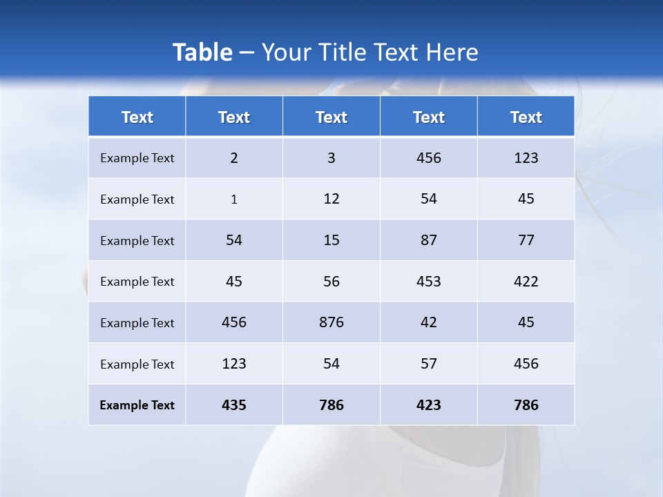 Caucasian Young  Woman Drinking Water On Beach. PowerPoint Template