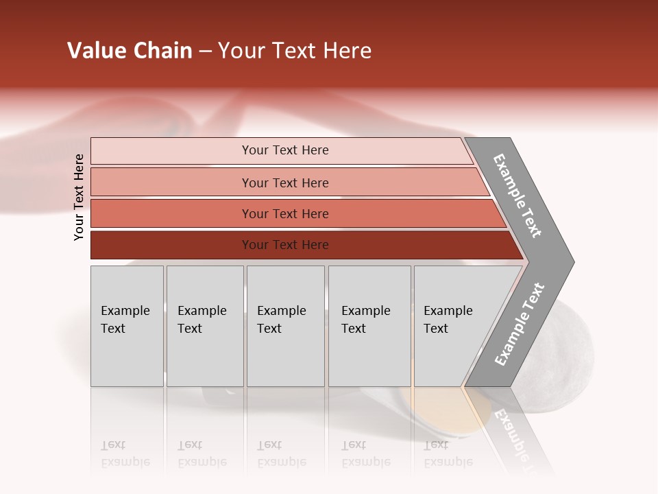 Leather Dog Colar With Registration Tags And Red Leash Attached. Isolated On White Background PowerPoint Template