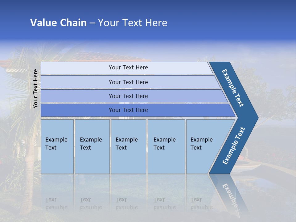 Tropical Getaway With A Commanding View Of The Ocean - Playa Hermosa, Costa Rica PowerPoint Template