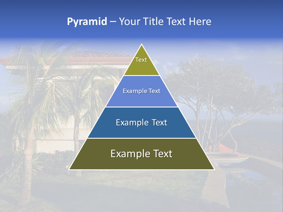Tropical Getaway With A Commanding View Of The Ocean - Playa Hermosa, Costa Rica PowerPoint Template