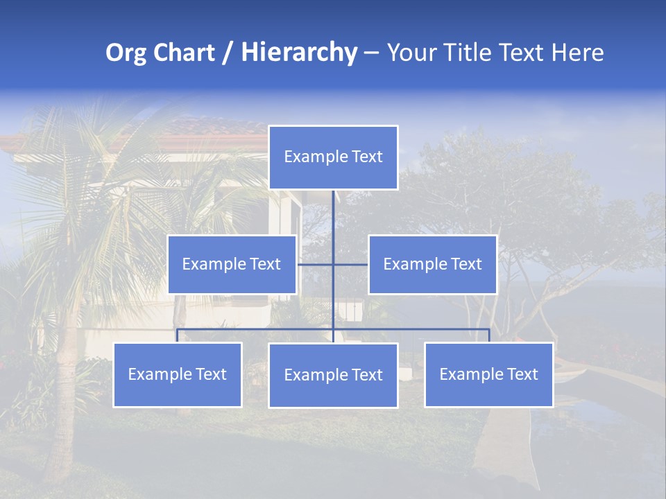 Tropical Getaway With A Commanding View Of The Ocean - Playa Hermosa, Costa Rica PowerPoint Template