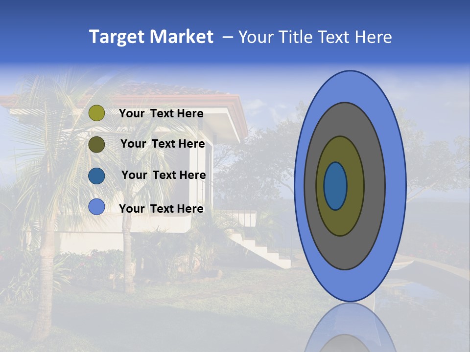 Tropical Getaway With A Commanding View Of The Ocean - Playa Hermosa, Costa Rica PowerPoint Template