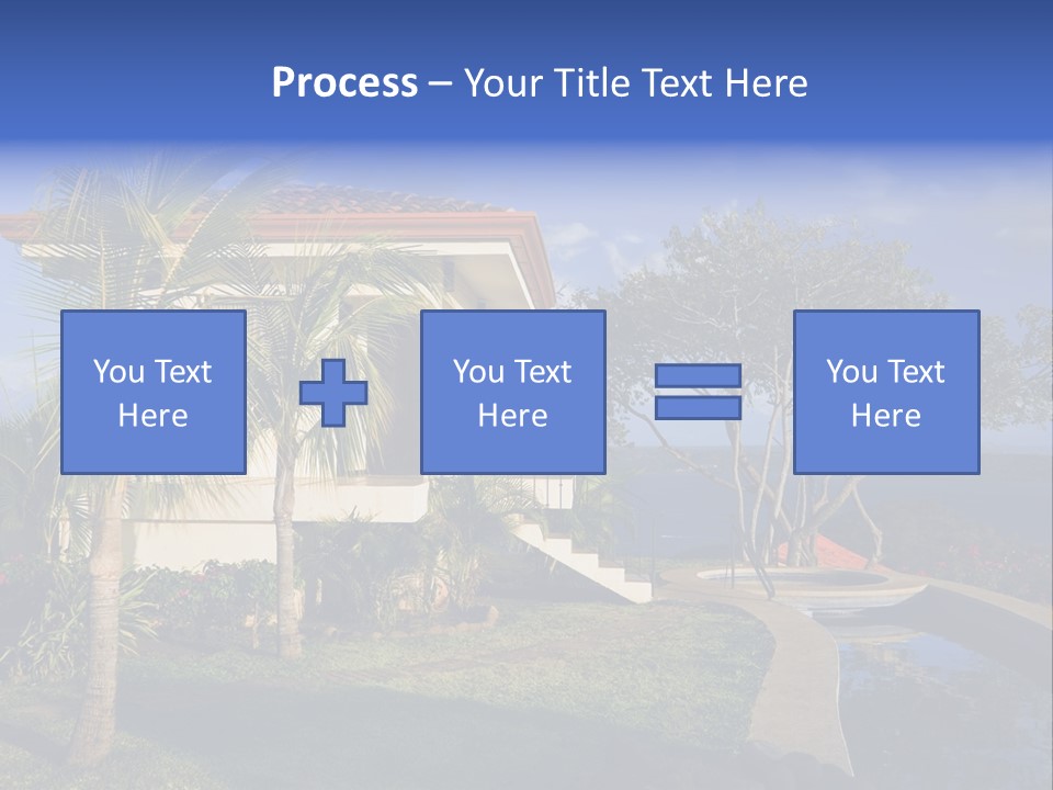Tropical Getaway With A Commanding View Of The Ocean - Playa Hermosa, Costa Rica PowerPoint Template