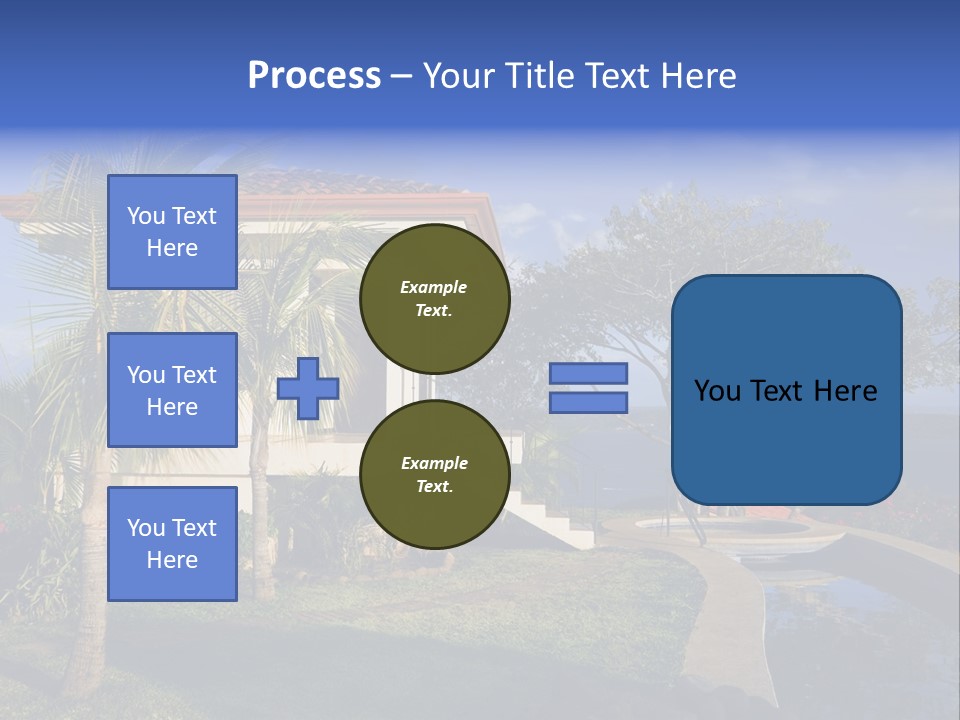 Tropical Getaway With A Commanding View Of The Ocean - Playa Hermosa, Costa Rica PowerPoint Template