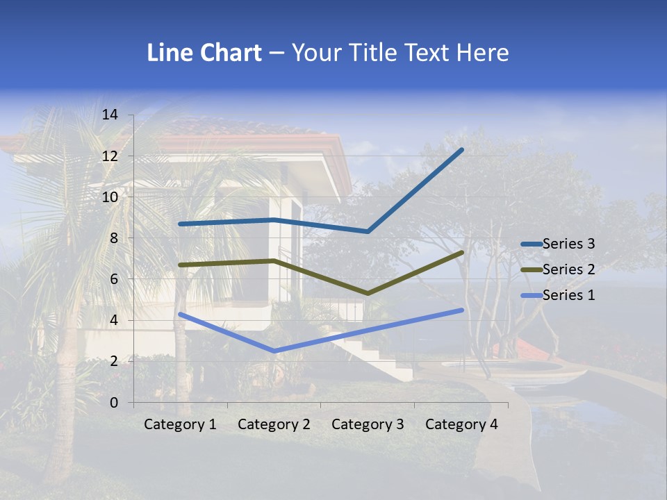 Tropical Getaway With A Commanding View Of The Ocean - Playa Hermosa, Costa Rica PowerPoint Template