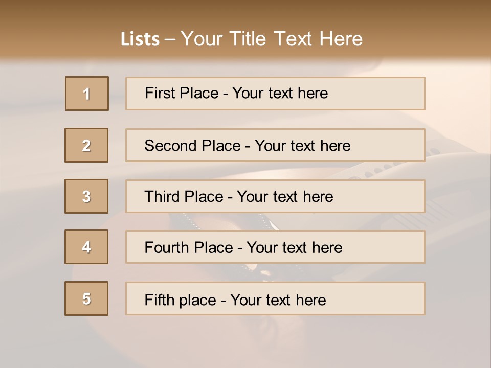 A Phone On A Table Next To A Bed PowerPoint Template