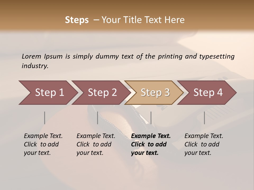 A Phone On A Table Next To A Bed PowerPoint Template