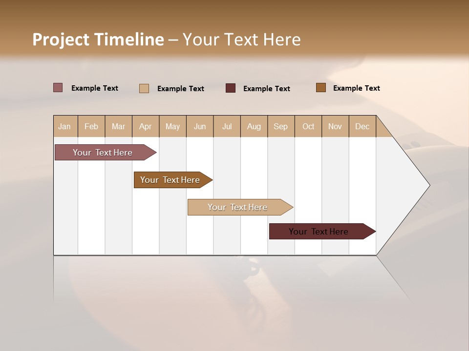 A Phone On A Table Next To A Bed PowerPoint Template