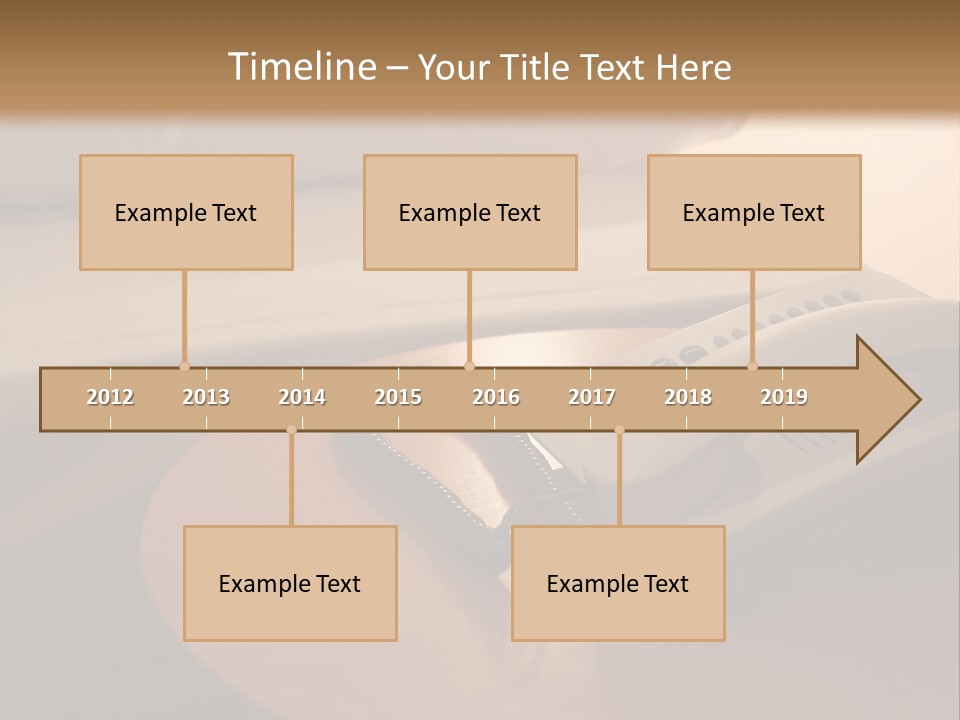 A Phone On A Table Next To A Bed PowerPoint Template