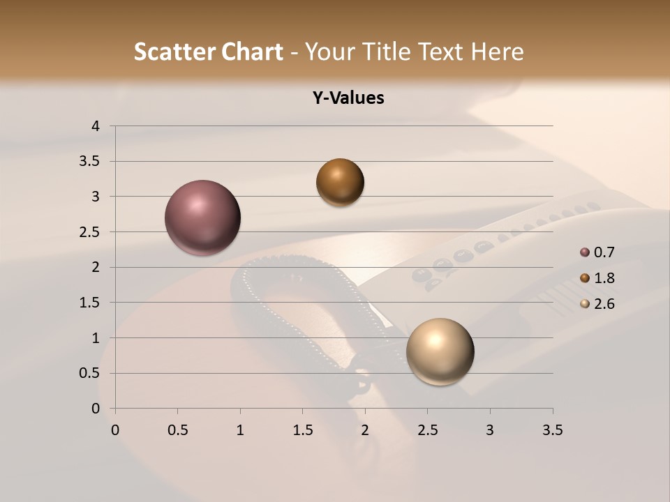 A Phone On A Table Next To A Bed PowerPoint Template