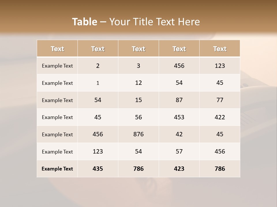 A Phone On A Table Next To A Bed PowerPoint Template