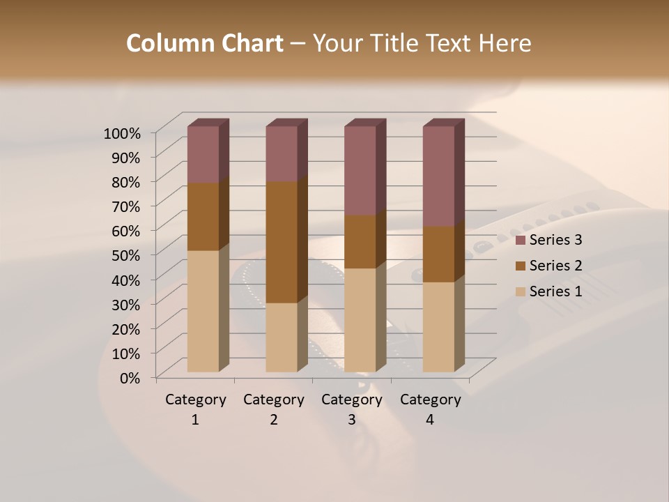 A Phone On A Table Next To A Bed PowerPoint Template