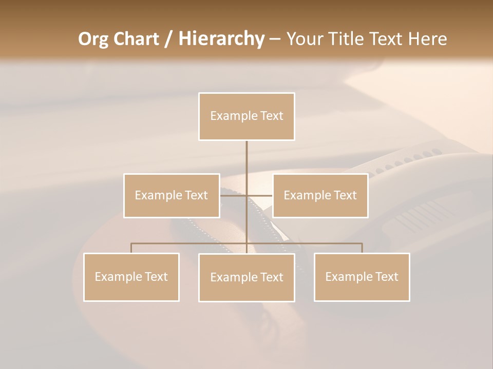 A Phone On A Table Next To A Bed PowerPoint Template