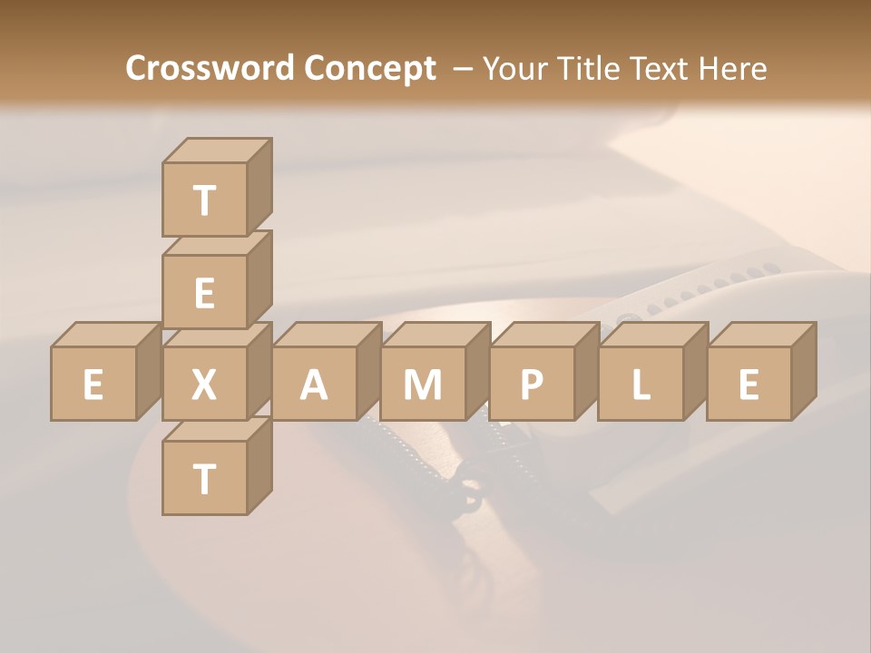 A Phone On A Table Next To A Bed PowerPoint Template