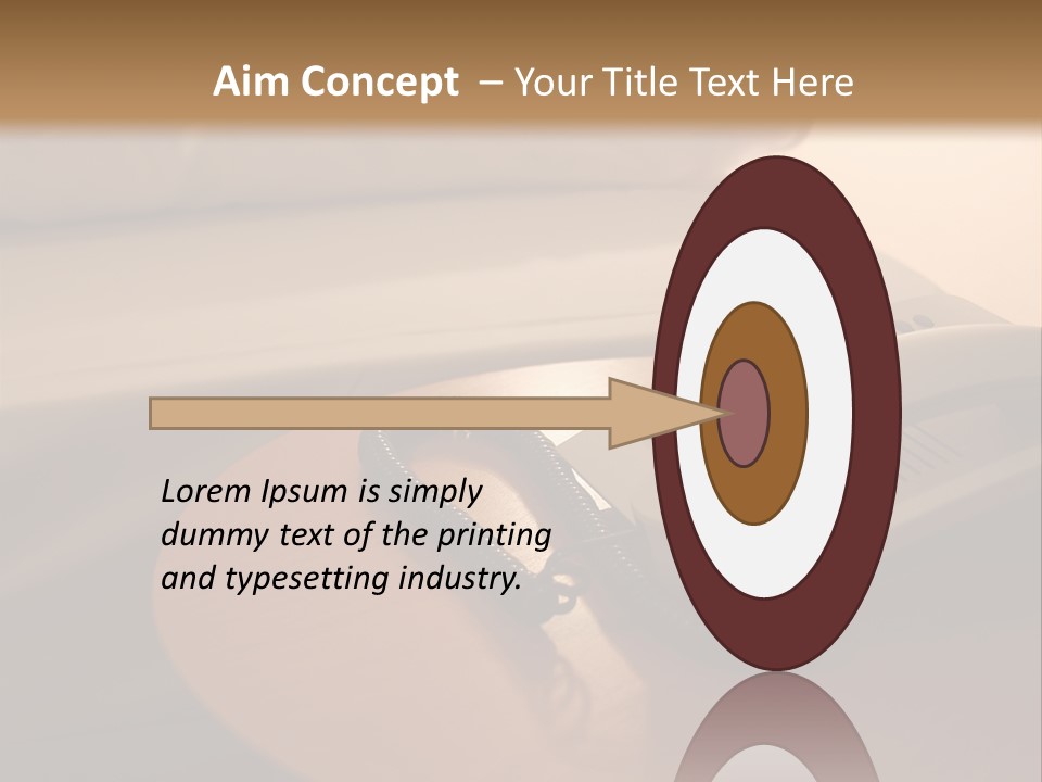 A Phone On A Table Next To A Bed PowerPoint Template