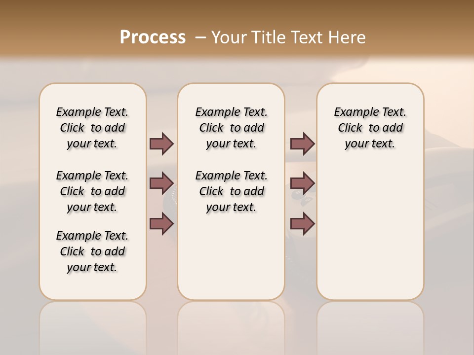 A Phone On A Table Next To A Bed PowerPoint Template