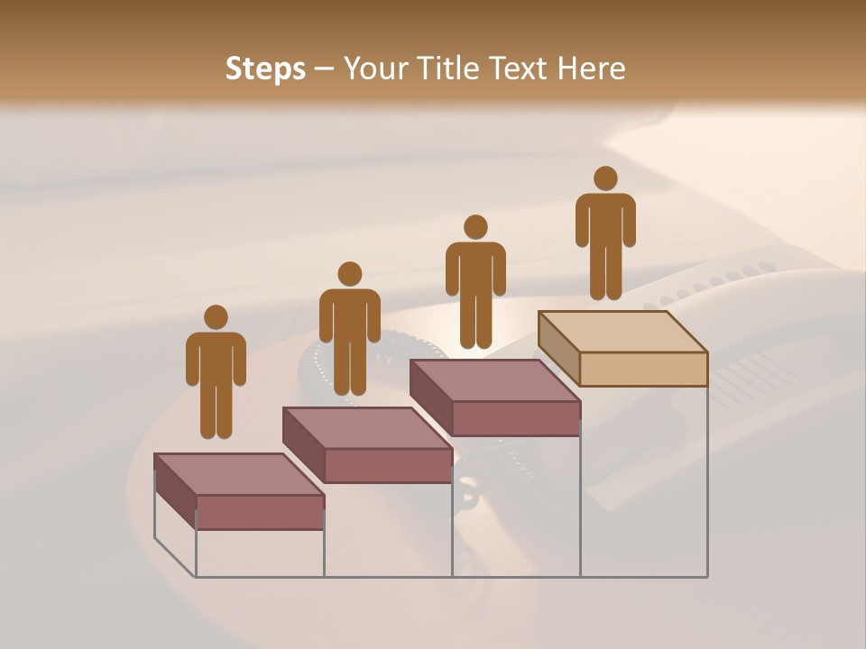 A Phone On A Table Next To A Bed PowerPoint Template