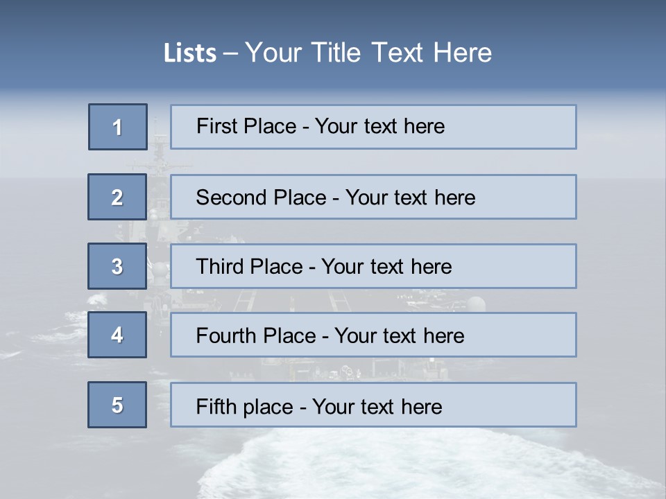 A Striking Image Of A Nuclear Powered Aircraft Carrier PowerPoint Template