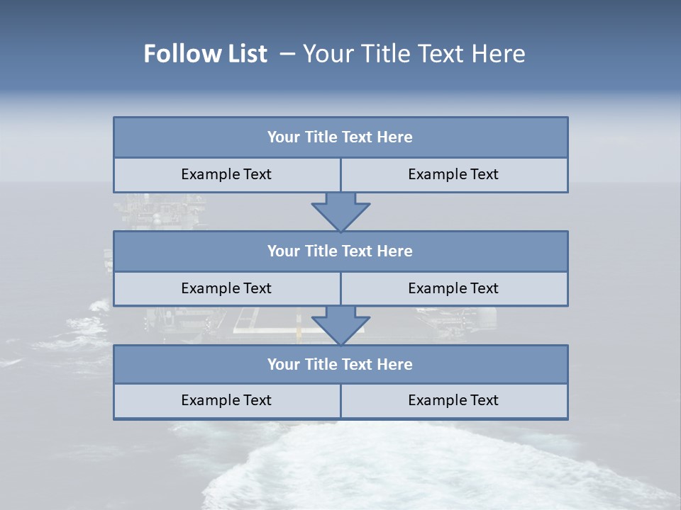 A Striking Image Of A Nuclear Powered Aircraft Carrier PowerPoint Template