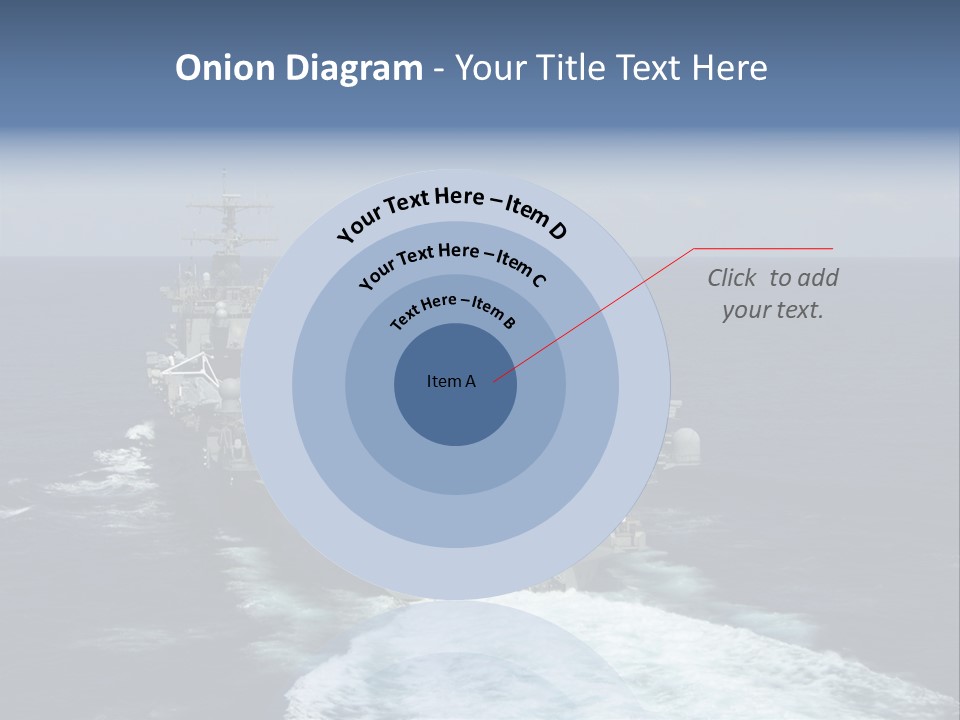 A Striking Image Of A Nuclear Powered Aircraft Carrier PowerPoint Template