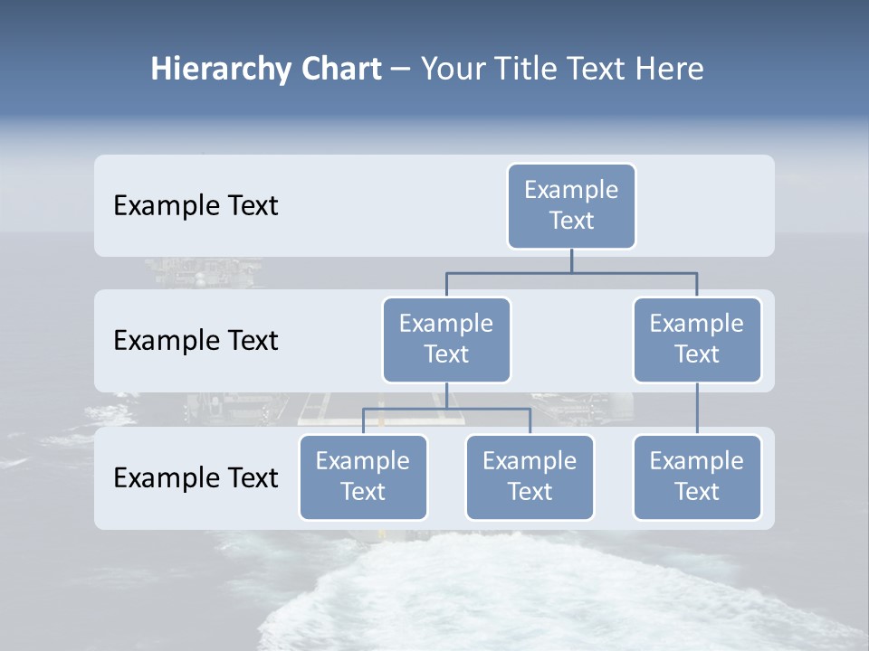 A Striking Image Of A Nuclear Powered Aircraft Carrier PowerPoint Template