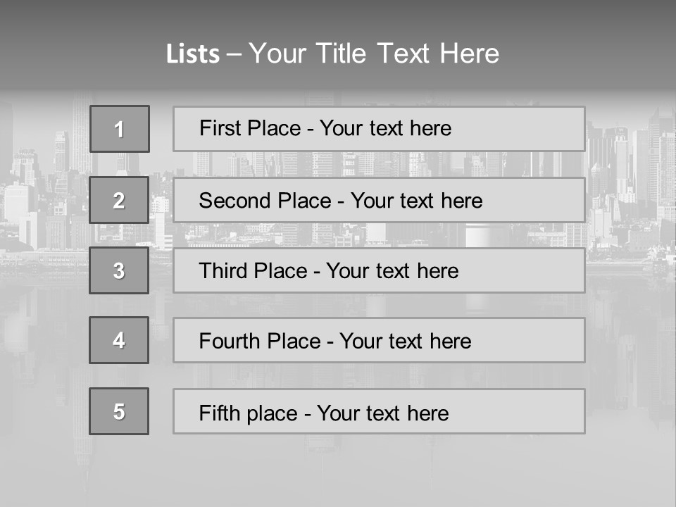 New York City PowerPoint Template