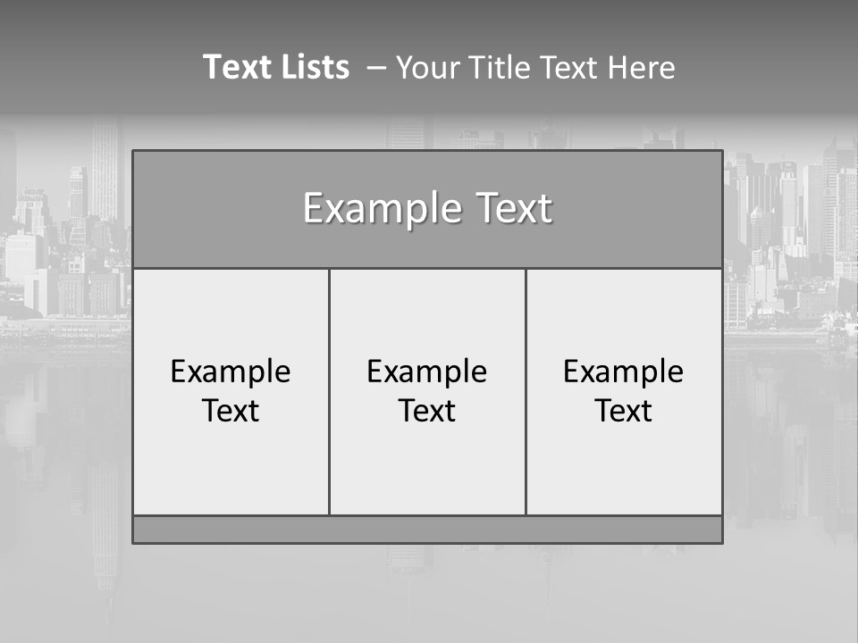 New York City PowerPoint Template