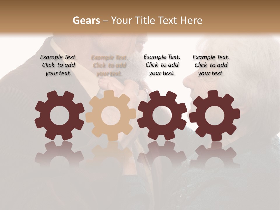 Rainbow Twirling Smoke PowerPoint Template