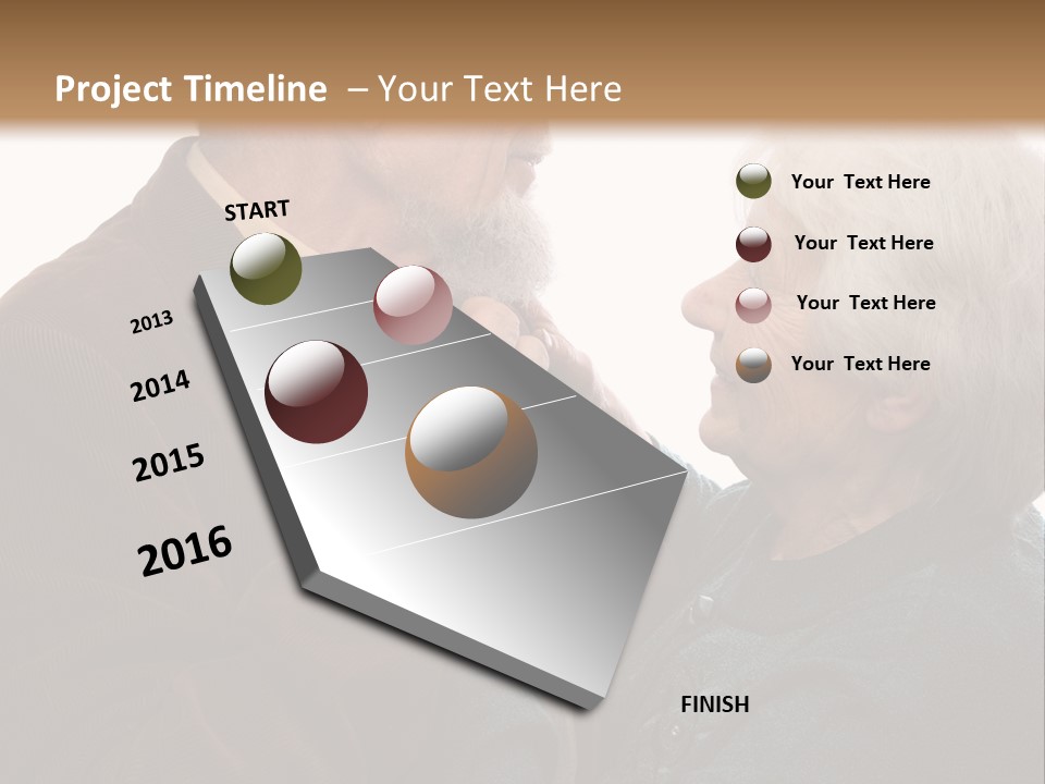 Rainbow Twirling Smoke PowerPoint Template